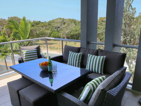Coolum Penthouse 3 bedroom balcony view