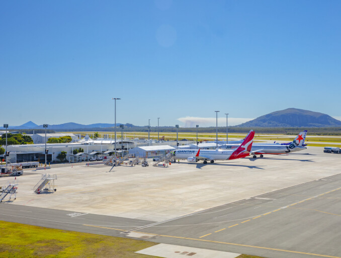 Sunshine Coast Airport from Sunshine Coast Aiport website